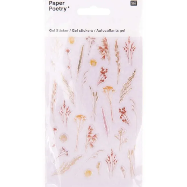 Tarrasetti Paper Poetry - Gel stickers Grasses