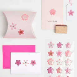 Tarrasetti Paper Poetry - Gel stickers cherry blossom