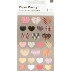 Tarrasetti Paper Poetry - Multicolor Hearts