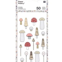 Tarrasetti Paper Poetry - Mushroom
