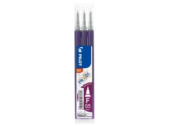 Täyttöpakkaus Pilot - Frixion Point 3 kpl 0,5 violet