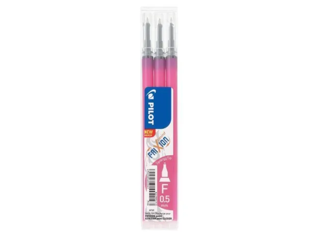 Täyttöpakkaus Pilot - Frixion Point 3 kpl 0,5 pink