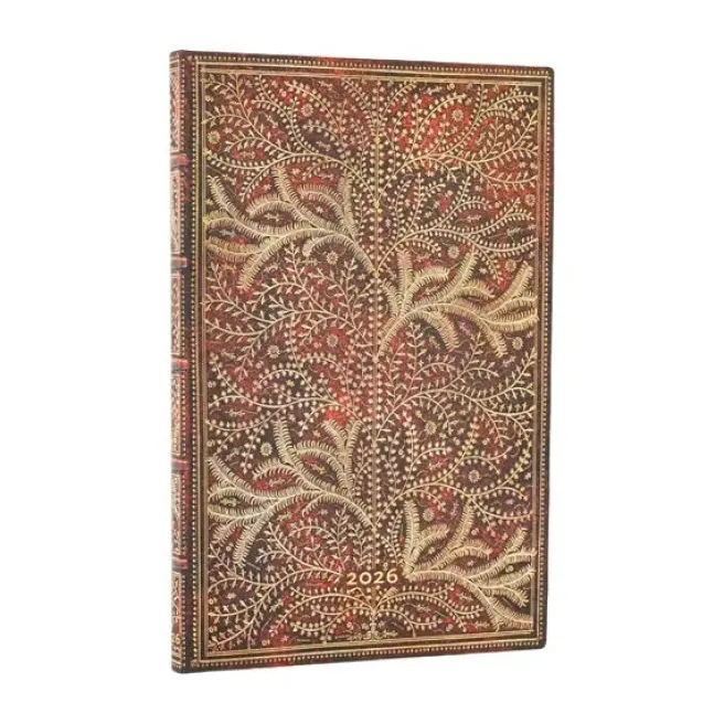 Viikkopäivyri 12kk 2026 Paperblanks - Wildwood, Flexi Maxi