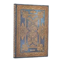 Viikkopäivyri 12kk 2026 Paperblanks - Blue Luxe, Mini