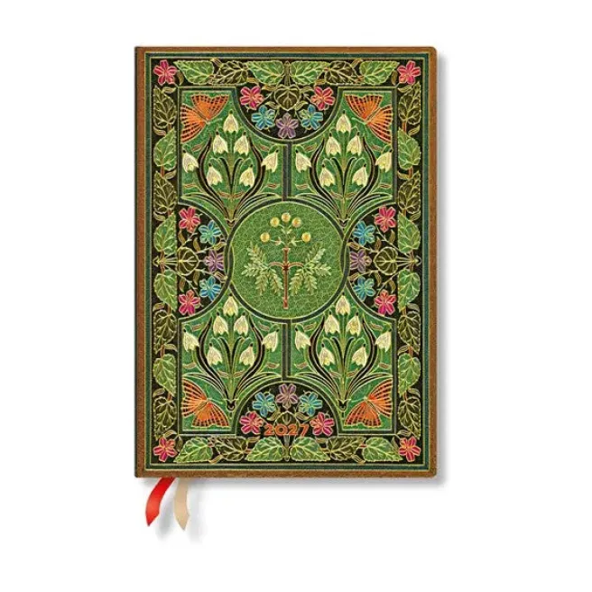 Viikkopäivyri Midi 2027 Paperblanks 12kk - Poetry in Bloom