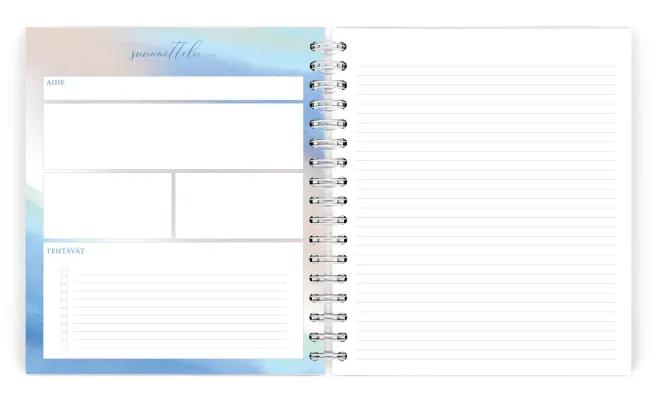 Viikkopäivyri 19x23 cm 2027 Putinki Life Planner