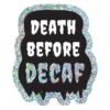 Vinyylitarra Putinki Design - Death before decaf
