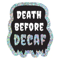 Vinyylitarra Putinki Design - Death before decaf