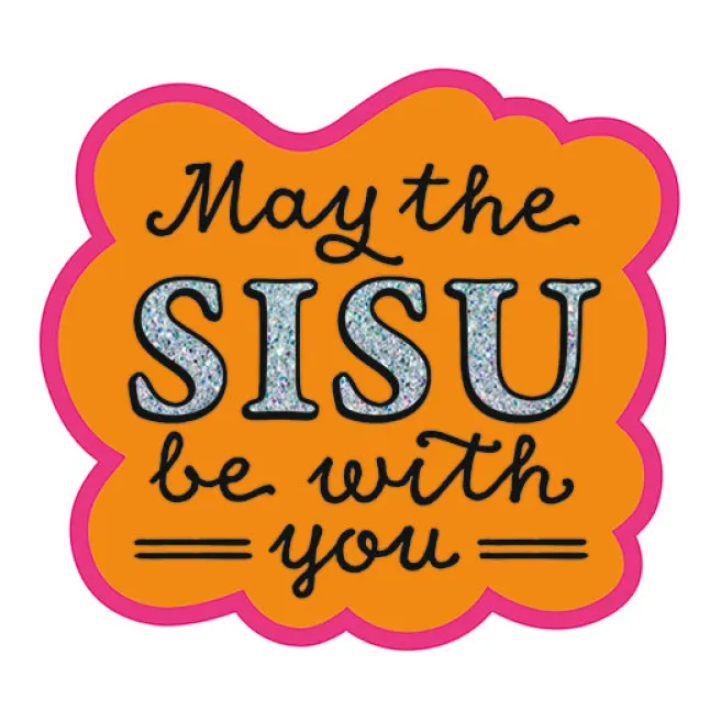Vinyylitarra Putinki Design - May the sisu be with you