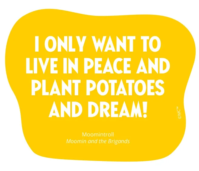 Vinyylitarra Putinki Muumi - Plant potatoes
