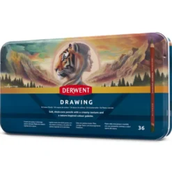Värikynälajitelma 36 kpl Derwent - Derwent Drawing
