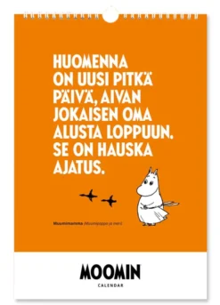 Vuodeton seinäkalenteri - Muumi