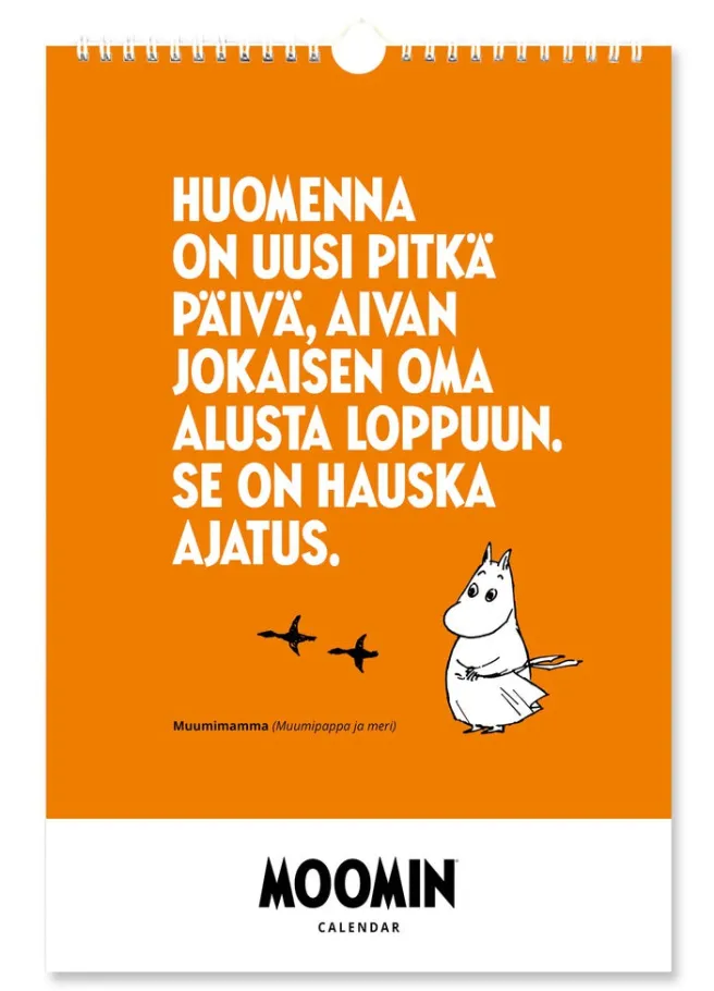 Vuodeton seinäkalenteri - Muumi