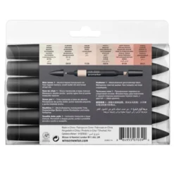 WN Promarker Skin tones 6-lajitelma set 1