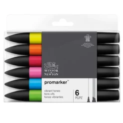 WN Promarker Vibrant tones 6-lajitelma
