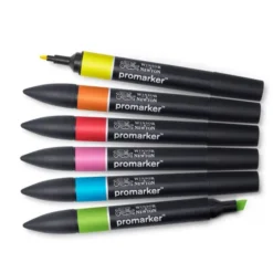 WN Promarker Vibrant tones 6-lajitelma